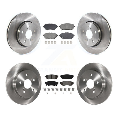 Kit de disques de frein à disque avant et arrière et plaquettes semi-métalliques pour Toyota C-HR 2018