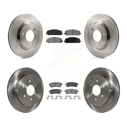Kit de rotor de frein avant et arrière et plaquettes semi-métalliques pour INFINITI QX80 Nissan Armad