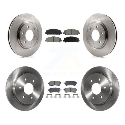 Kit de plaquettes de frein semi-métalliques pour rotors de frein avant et arrière, pour Nissan Armada avec Roto solide