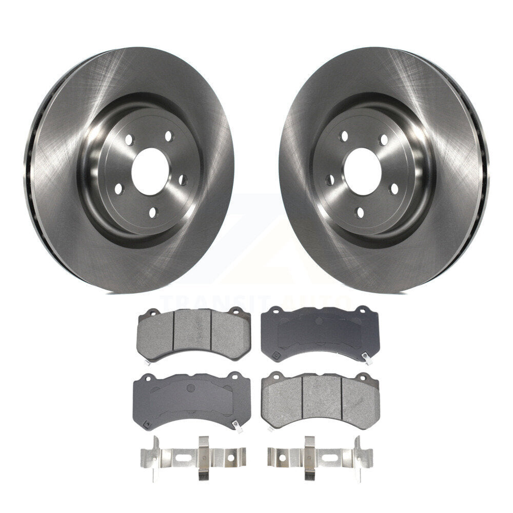 Rotors de frein avant et kit de plaquettes semi-métalliques pour Jeep Grand Cherokee Dodge Durang