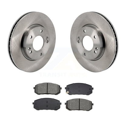 Kit de disques de frein à disque avant et plaquettes semi-métalliques pour Hyundai Elantra