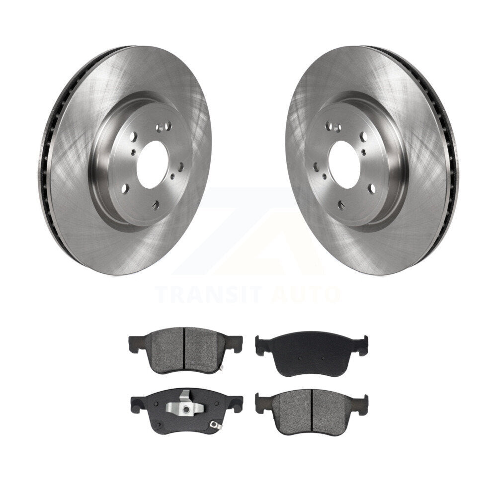 Kit de rotor de frein avant et de plaquettes semi-métalliques pour Honda Civic Accord Acura Integr