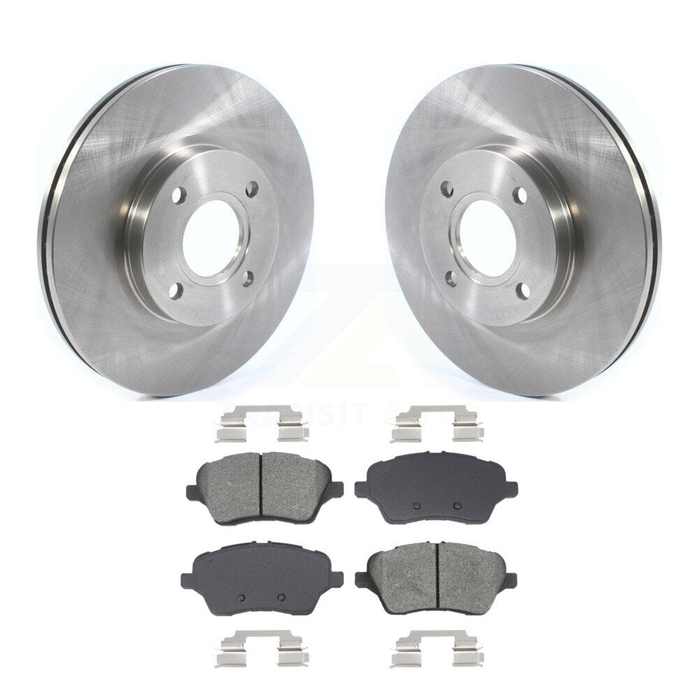 Kit de disques de frein à disque avant et de plaquettes semi-métalliques pour Ford Fiesta ST 2014-2019