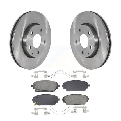 Kit de disques de frein à disque avant et plaquettes semi-métalliques pour Mazda 3 Sport FWD