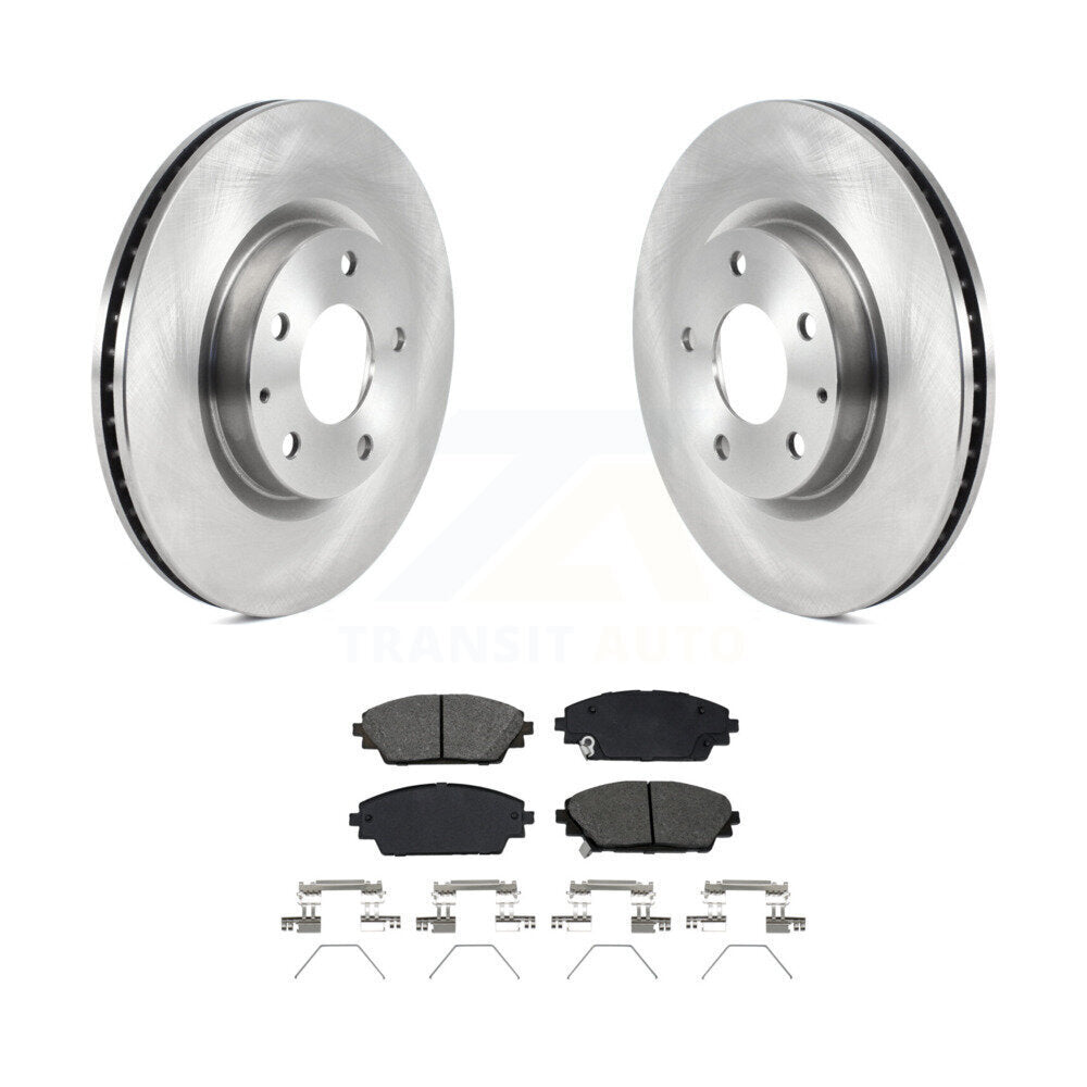 Kit de rotors de frein à disque avant et de plaquettes semi-métalliques pour Mazda CX-30 2020 – 2023