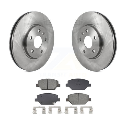 Kit de rotor de frein avant et de plaquettes semi-métalliques pour Buick Envision Cadillac XT 2019