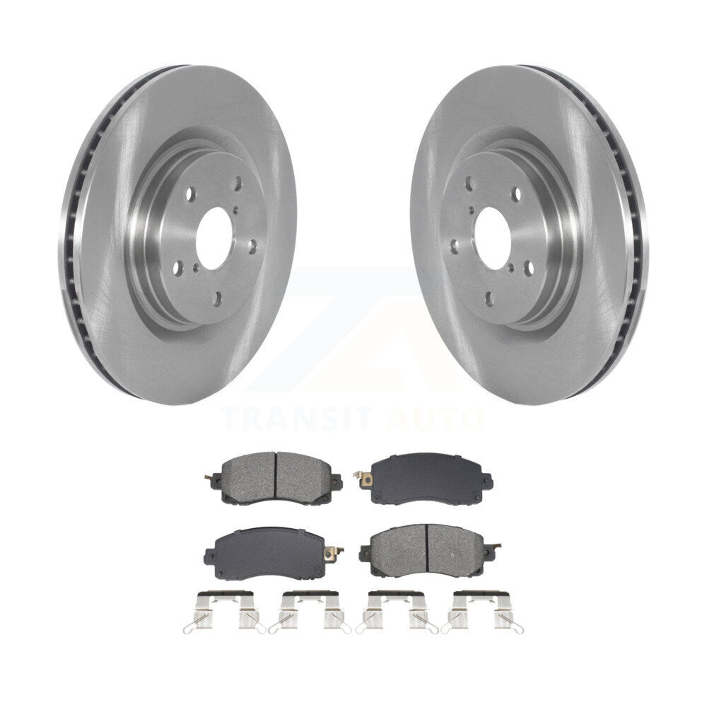 Rotors de frein avant et Kit de plaquettes semi-métalliques pour Subaru Forester Outback Crosstre