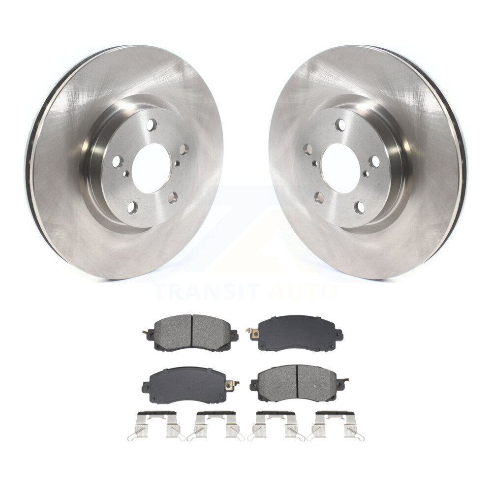 Kit de rotors de frein à disque avant et plaquettes semi-métalliques pour Subaru Impreza K8S-10397