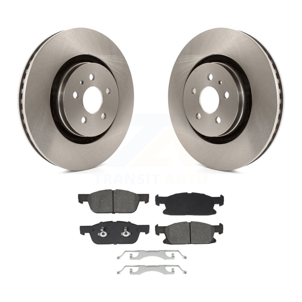 Kit de plaquettes de frein semi-métalliques pour Rotors de frein avant, pour Ford Fusion Lincoln MKZ continenta