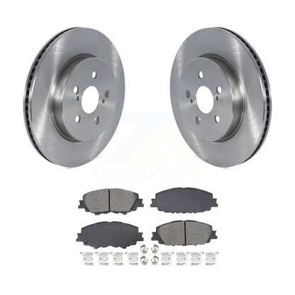 Rotors de frein à disque avant et Kit de plaquettes semi-métalliques pour Toyota Corolla Prius Prim
