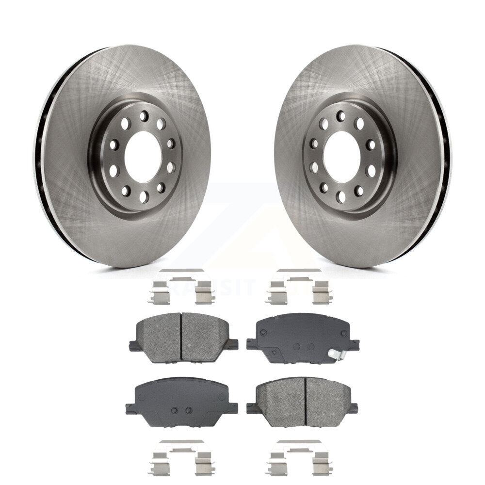 Kit de plaquettes semi-métalliques de Rotor de frein à disque avant, pour Jeep Compass Renegade Fiat 500