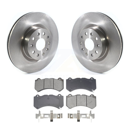 Kit de disques de frein à disque avant et plaquettes semi-métalliques pour Cadillac CTS K8S-103977