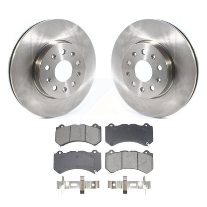 Kit de disques de frein à disque avant et plaquettes semi-métalliques pour Chevrolet Camaro LT LS