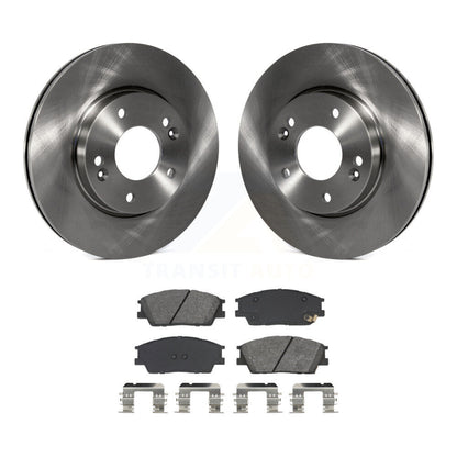 Kit de disques de frein à disque avant et plaquettes semi-métalliques pour Hyundai Venue Kia Soul