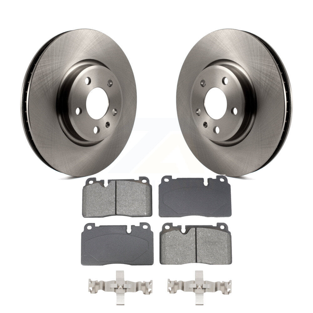 Kit de disques de frein à disque avant et plaquettes semi-métalliques pour Audi Q5 K8S-103986