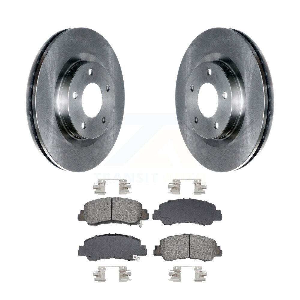 Kit de disques de frein à disque avant et plaquettes semi-métalliques pour Mitsubishi Eclipse Cross