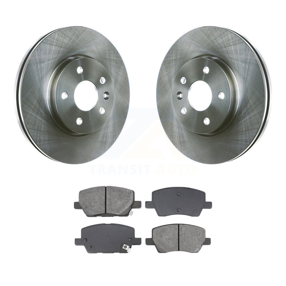Kit de disques de frein à disque avant et plaquettes semi-métalliques pour Chevrolet Soni 2018-2020