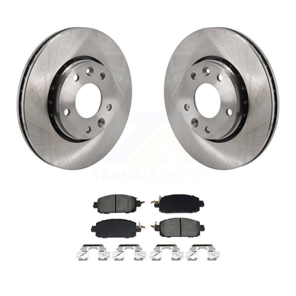 Kit de disques de frein à disque avant et plaquettes semi-métalliques pour Nissan kick Sentra