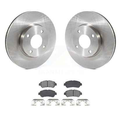 Kit de disques de frein à disque avant et plaquettes semi-métalliques pour Nissan kick Versa