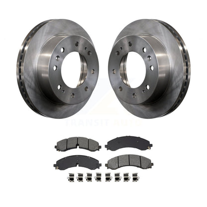 Rotors de frein avant et Kit de plaquettes semi-métalliques pour GMC Chevrolet Sierra 2500 HD 350