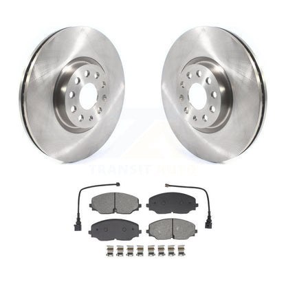 Rotors de frein à disque avant et Kit de plaquettes semi-métalliques pour Volkswagen Atlas Cross Spor