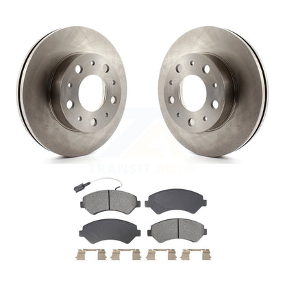 Rotors de frein à disque avant et Kit de plaquettes semi-métalliques pour Ram ProMaster 2500 3500 150