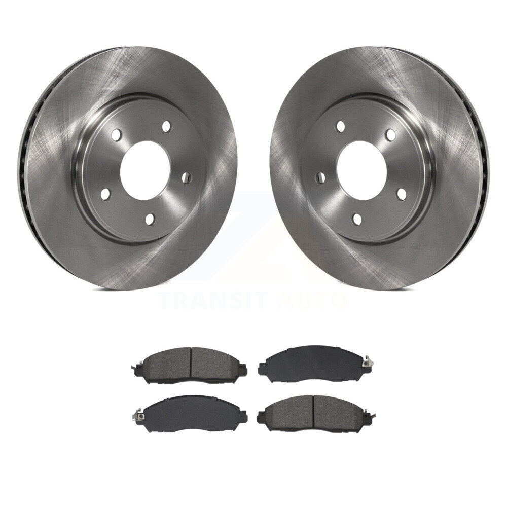 Kit de disques de frein à disque avant et plaquettes semi-métalliques pour Nissan LEAF NV200