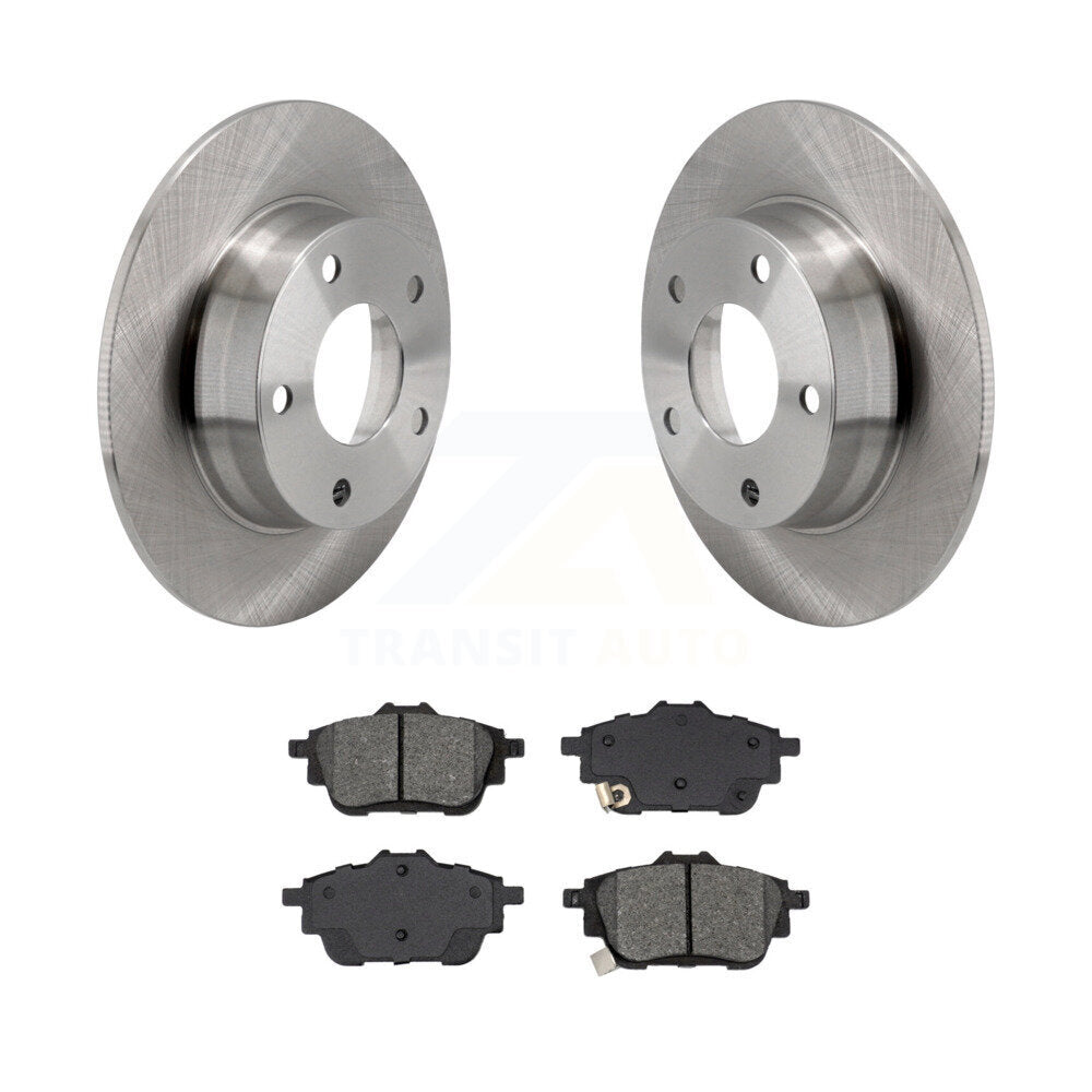 Kit de plaquettes de frein semi-métalliques pour disques de frein arrière Nissan Sentra 20-23
