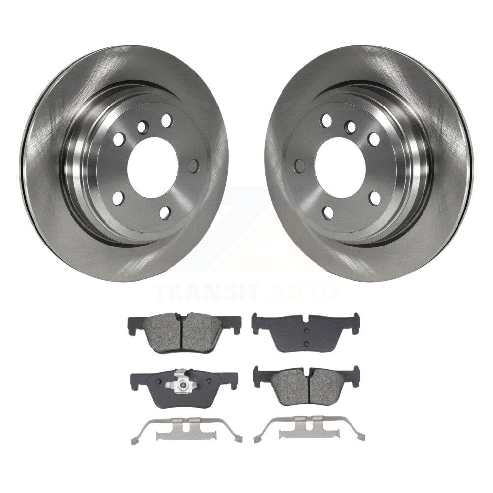 Kit de rotor de frein arrière et de plaquettes semi-métalliques pour BMW 328i xDrive 330i 320i 428i 328