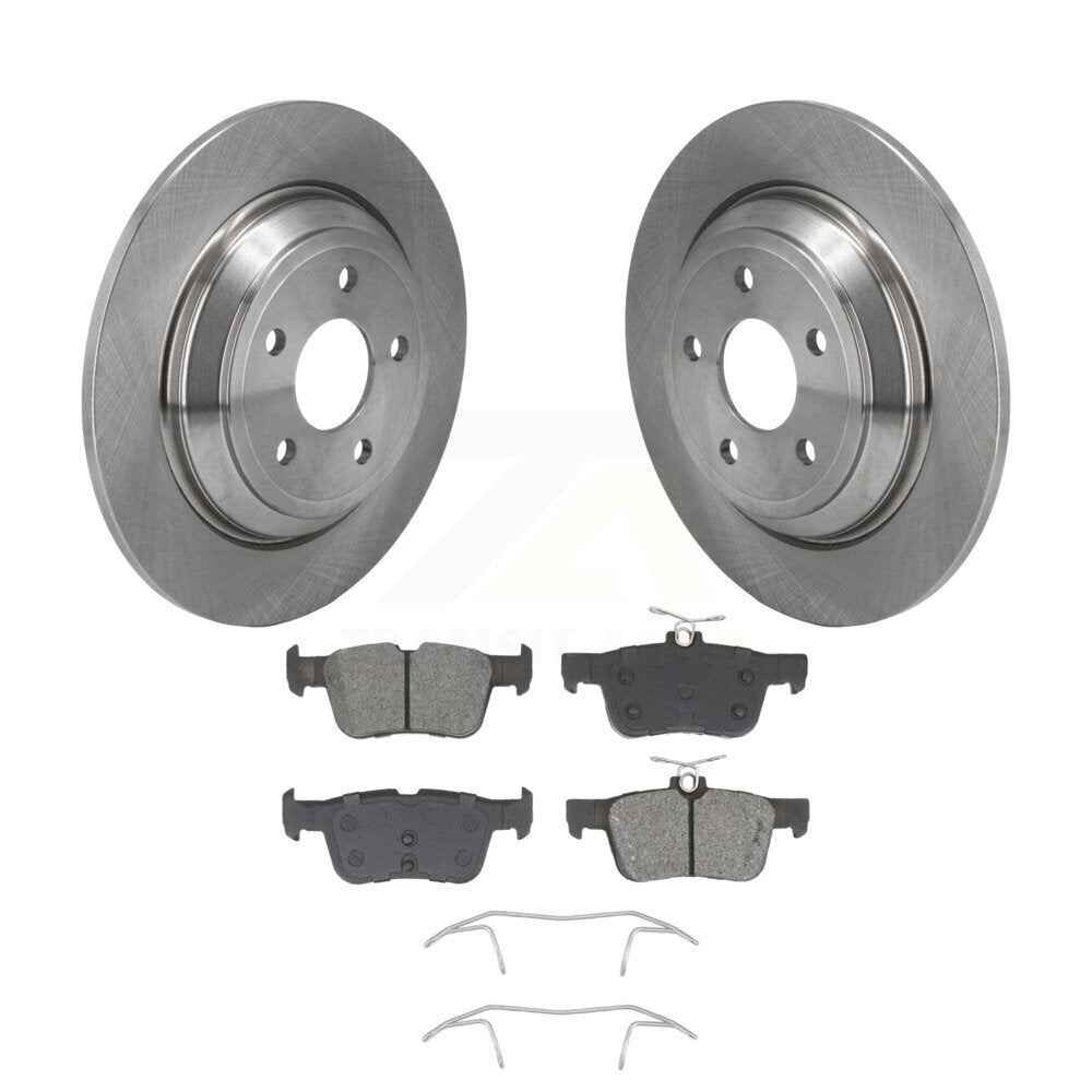 Kit de plaquettes semi-métalliques de Rotor de frein à disque arrière, pour Ford Escape Bronco Sport Lincol