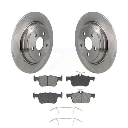 Kit de rotors de frein à disque arrière et de plaquettes semi-métalliques pour Ford Maverick 2022-2023