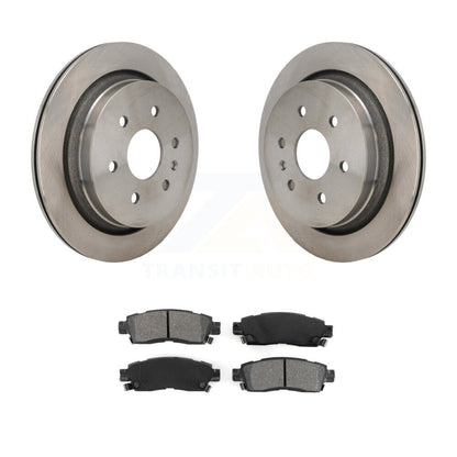 Kit de disques de frein à disque arrière et plaquettes semi-métalliques pour Cadillac XTS K8S-104019