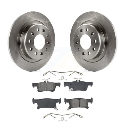 Kit de disques de frein à disque arrière et plaquettes semi-métalliques pour Buick Envision K8S-104022