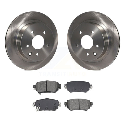 Kit de disques de frein à disque arrière et de plaquettes semi-métalliques pour Nissan Rogue Sport S 2019
