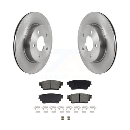Kit de disques de frein à disque arrière et plaquettes semi-métalliques pour Nissan Rogue K8S-104026