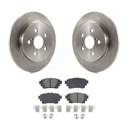 Kit de disques de frein à disque arrière et plaquettes semi-métalliques pour Toyota Corolla 2019 1,8 L