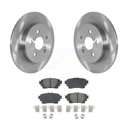Kit de disques de frein à disque arrière et plaquettes semi-métalliques pour Toyota Corolla K8S-104028