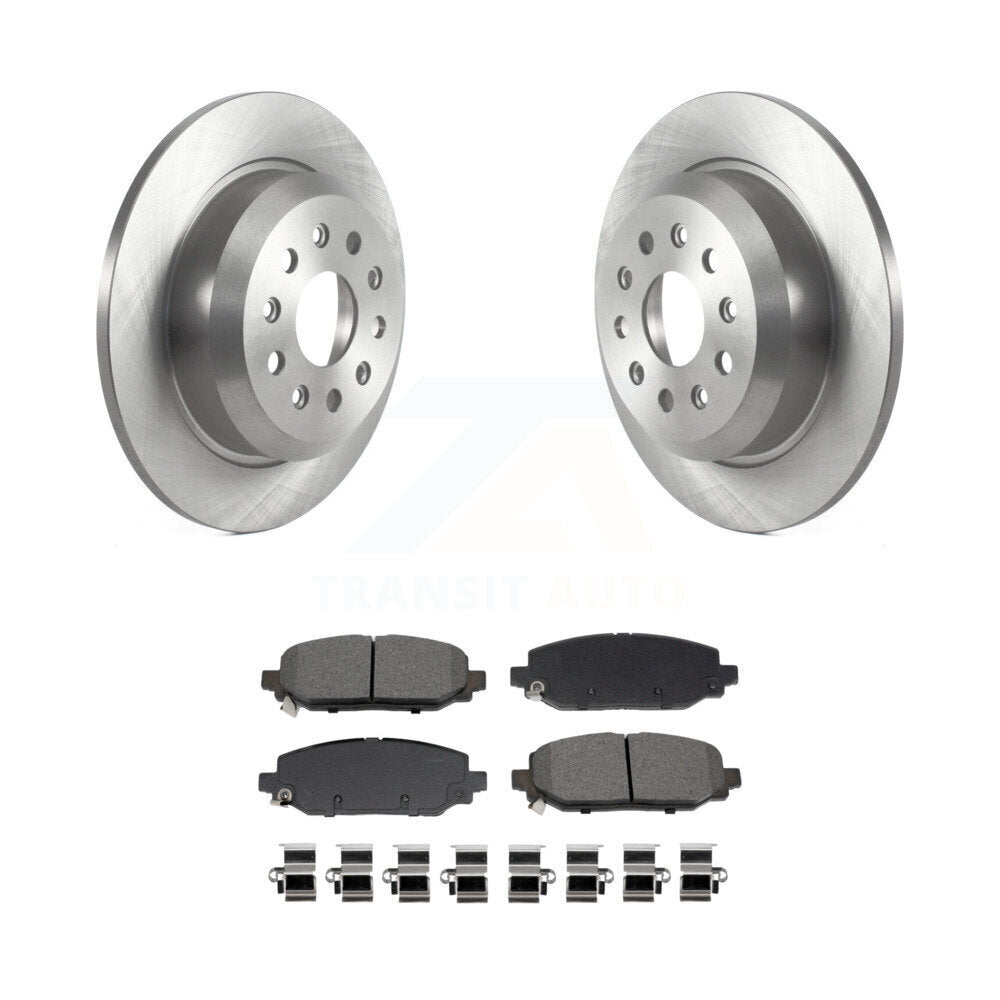 Kit de plaquettes de frein à disque arrière semi-métalliques pour Jeep Wrangler Rubico 2018 – 2020