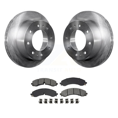 Kit de rotor de frein arrière et de plaquettes semi-métalliques pour GMC Chevrolet Sierra 2500 HD 350