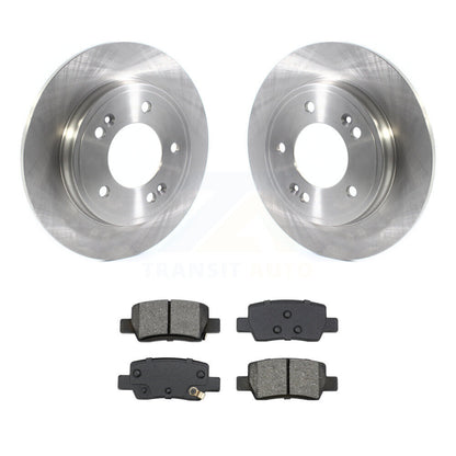 Kit de disques de frein à disque arrière et plaquettes semi-métalliques pour Hyundai Elantra K8S-10403