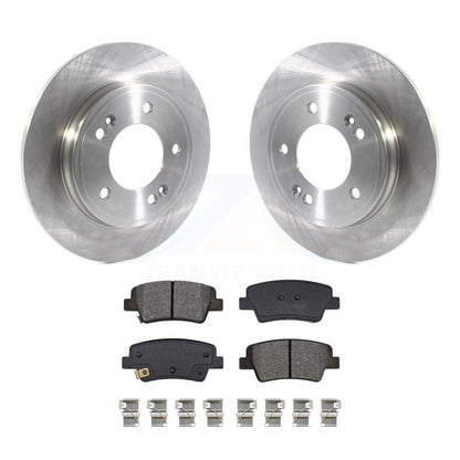 Kit de disques de frein à disque arrière et plaquettes semi-métalliques pour Hyundai Elantra K8S-10403