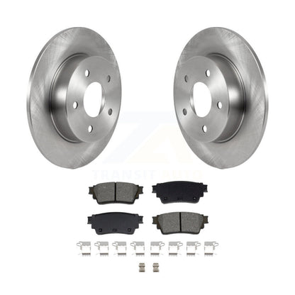 Kit de disques de frein à disque arrière et plaquettes semi-métalliques pour Nissan kick Altima