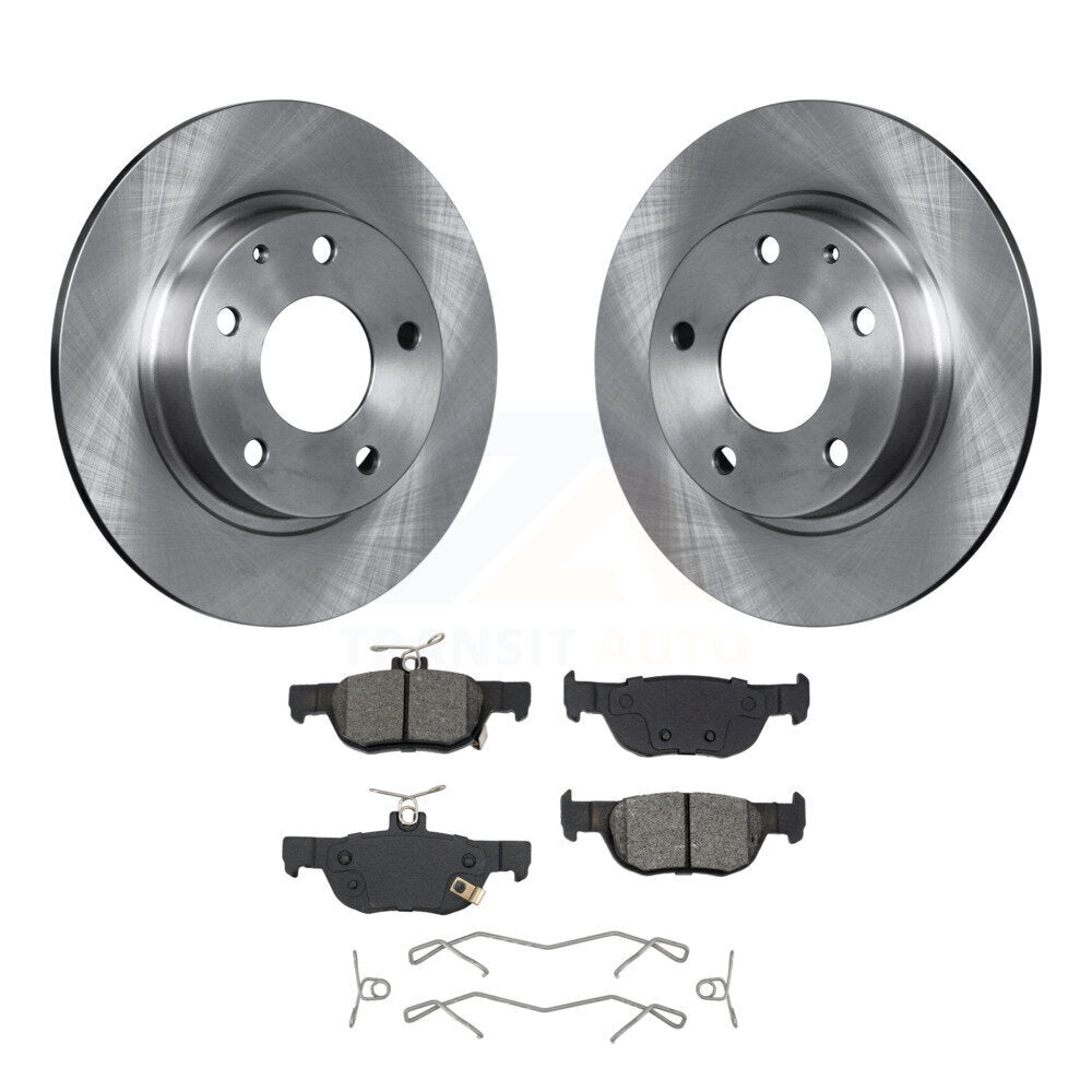 Kit de disques de frein à disque arrière et plaquettes semi-métalliques pour Mazda 3 CX-30 Sport