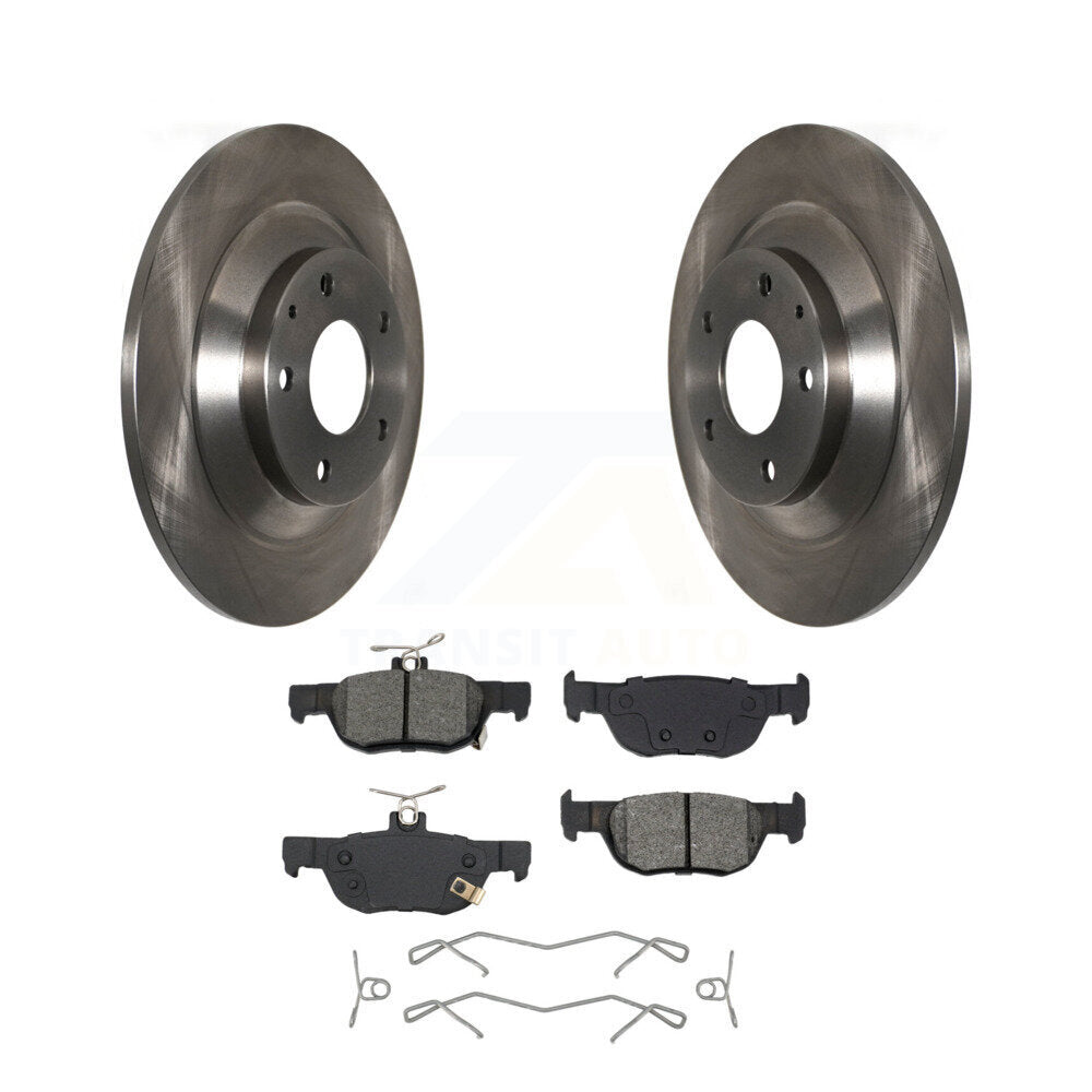 Kit de disques de frein à disque arrière et plaquettes semi-métalliques pour Mazda CX-30 MX-30 EV