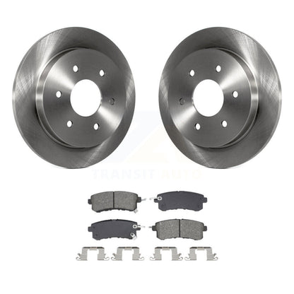 Kit de plaquettes de frein semi-métalliques pour rotors de frein arrière, pour Nissan Armada 17-19 avec Roto solide