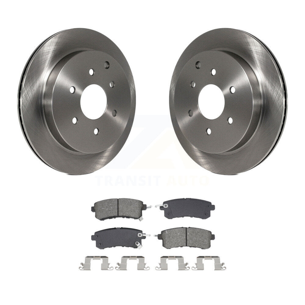 Kit de plaquettes semi-métalliques de Rotor de frein à disque arrière, pour INFINITI QX80 Nissan Armada QX5