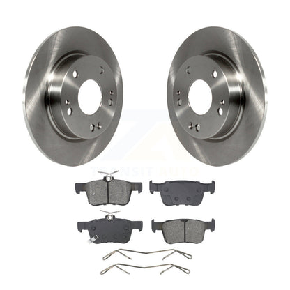 Kit de disques de frein à disque arrière et plaquettes semi-métalliques pour Honda Civic Insight