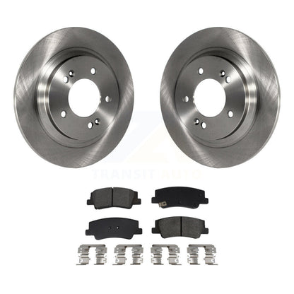 Rotors de frein à disque arrière et Kit de plaquettes semi-métalliques pour Hyundai Sonata Kia Niro EV K