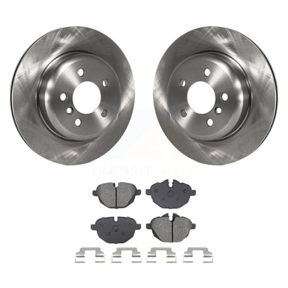 Rotors de frein à disque arrière et Kit de plaquettes semi-métalliques pour BMW 535i xDrive 528i 535d