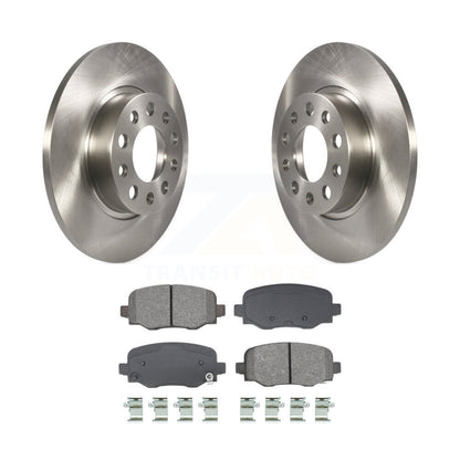 Kit de disques de frein à disque arrière et plaquettes semi-métalliques pour Jeep Renegade Fiat 500X